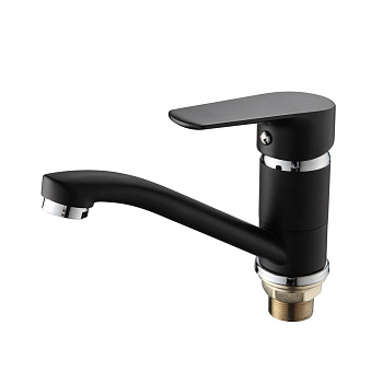 Смеситель для раковины/кухни Ammore A5103-A чёрный