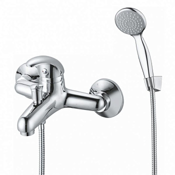 Смеситель для ванны GROSS AQUA 2237257С Basic с коротким изливом