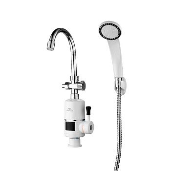 Смеситель электрический FASHUN A560 проточный с дисплеем и лейкой