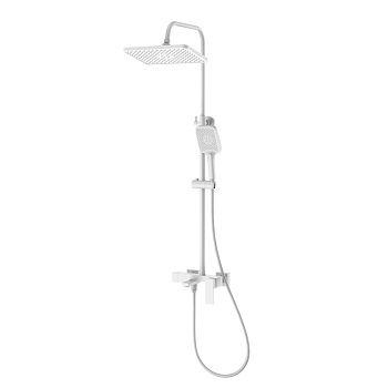 Душевая стойка со смесителем RUSH Thira TR3635-50White белый
