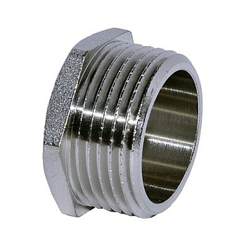 Заглушка 1/2" наружная резьба ZEISSLER ZSr.166.0104 никель