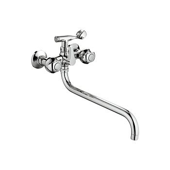 Смеситель для ванны FASHUN A2626-2 с длинным изливом