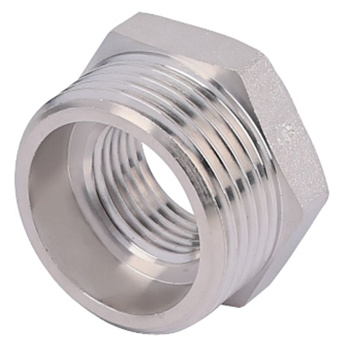 Футорка 1/2 "х1/4" НР/ВР ZEISSLER ZSr.167.040402 никель