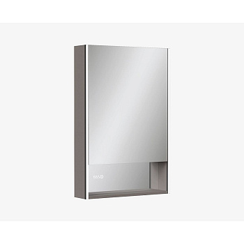 Шкаф зеркальный EQUIL Ferro LED 60 zsFERRO60.R с часами, правый