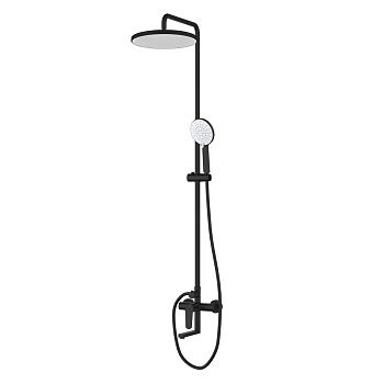 Душевая система D&K Bayern.Munchen DA1563705B18 черный, с изливом