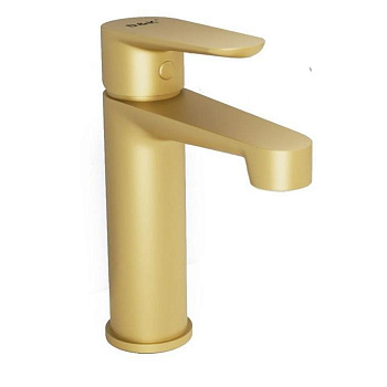 Смеситель для раковины D&K Bayern.Munchen DA1562107 матовое золото