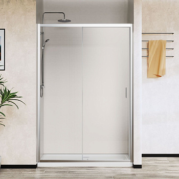 Душевая дверь Vincea City City VDS-5CT100CL, 1000, хром, стекло прозрачное, Душевые двери, , Vincea