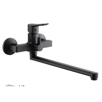 Смеситель для ванны BELZ B22715-3 оружейная сталь, Серия B715, , BELZ