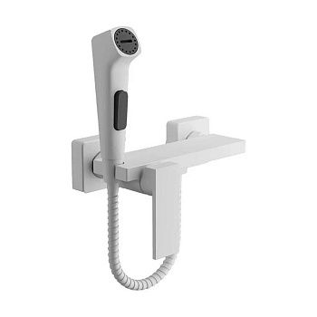 Смеситель с гигиеническим душем BELZ B55653-8 белый, Серия B653, , BELZ