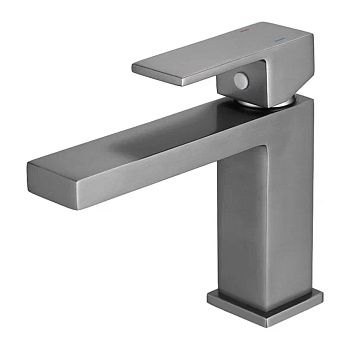 Смеситель для раковины BELZ B10672-3 оружейная сталь, Серия B672, , BELZ