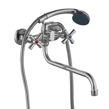 Смеситель для ванны PLStart PD22313 с длинным изливом, Смесители ТМ PLStart, , FASHUN