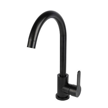 Смеситель для кухни Wasser Zimmer ZM-7721-2H-747 черный, SUS304, Смесители Wasser Zimmer, , Wasser Zimmer