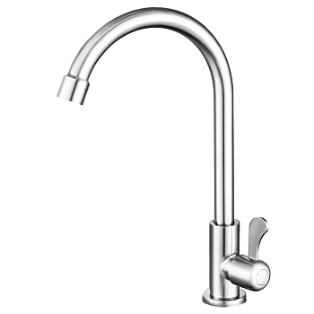 Смеситель на одну воду "моно" Fmark FS12210A, Коллекция FS122, , SAVOL