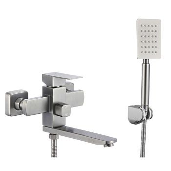 Смеситель для ванны Fmark с лейкой FS8104, Коллекция FS81, , SAVOL