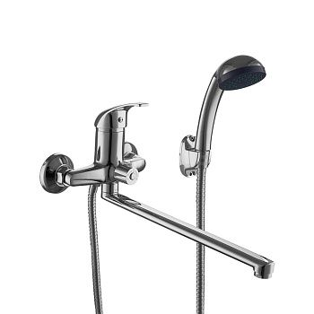 Смеситель для ванны PLStart PD22011 с длинным изливом, Смесители ТМ PLStart, , FASHUN