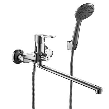 Смеситель для ванны PLStart PD22073 с длинным изливом, Смесители ТМ PLStart, , FASHUN