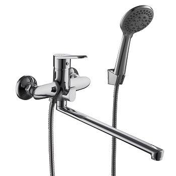 Смеситель для ванны PLStart PD22053 с длинным изливом, Смесители ТМ PLStart, , FASHUN