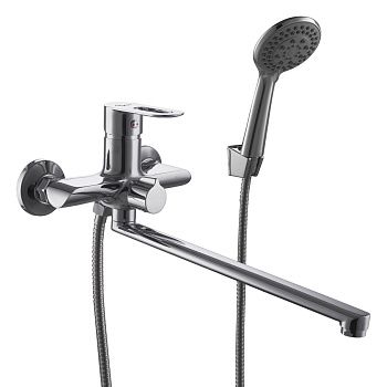 Смеситель для ванны PLStart PD22083 с длинным изливом, Смесители ТМ PLStart, , FASHUN