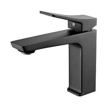 Cмеситель для раковины Shevanik S4401H черный, Коллекция S43, , Shevanik