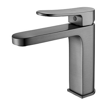 Cмеситель для раковины Shevanik S4501T оружейная сталь, Коллекция S45, , Shevanik