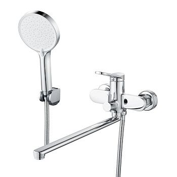 Cмеситель для ванны Shevanik S4322 хром, Коллекция S43, , Shevanik