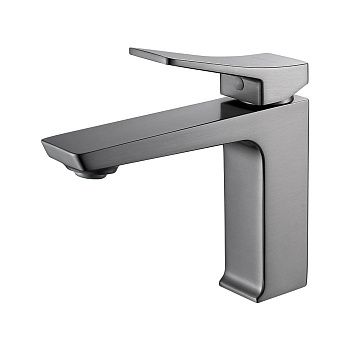 Cмеситель для раковины Shevanik S4401T оружейная сталь, Коллекция S43, , Shevanik