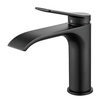 Смеситель для раковины Shevanik S4101H черный, Коллекция S41, , Shevanik