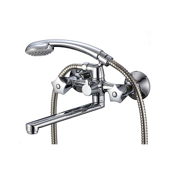 Смеситель для ванны OLIVE’S CATALONA 23251CT с длинным изливом 20 см, Коллекция CATALONA, Испания, OLIVE'S