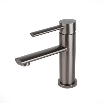 Смеситель для раковины FASHUN A51134-17 графит  из нержавеющей стали  , Коллекция 34 нерж. сталь, , FASHUN