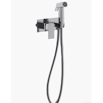 Смеситель с гигиеническим душем BELZ B55808 хром, Серия B805 с гигиеническим душем, , BELZ