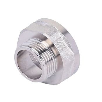 Переходник 1/2"х1/4" ВР/НР ZEISSLER ZSr.161.050402 никель (мин.10/310)