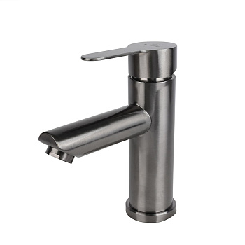 Смеситель для умывальника Wasser Zimmer ZM-7721-1Q графит, SUS304