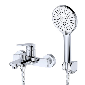 Смеситель для ванны GROSS AQUA Prado 2878828C с коротким изливом