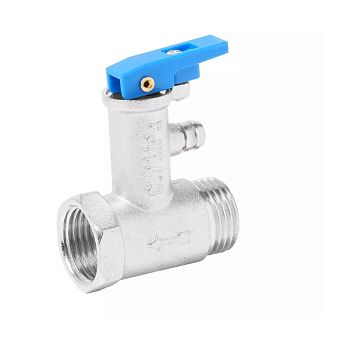 Клапан предохранительный для бойлера 1/2" ВР/НР VIEIR BL10 (мин.20/200)