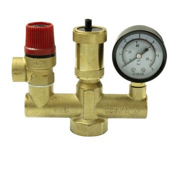 Группа безопасности 1" 3 бар VIEIR AM1163 (мин.1/20)