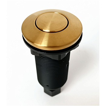 Пневматическая кнопка для измельчителя VIEIR VER723-1S, матовое золото