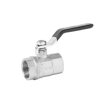 Кран шаровой 1/2" ВР/ВР АТМ рычаг VIEIR VR207-01 никель (мин.16/160)