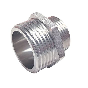 Ниппель переходной 3/8"х1/4" НР/НР ZEISSLER ZSr.161.020203 никель (мин.10/500)