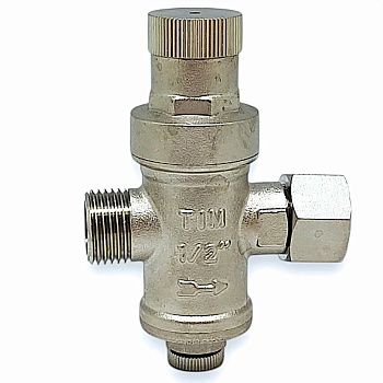 Редуктор давления 1/2" НР/ВР поршневой с накидной гайкой TIM BL2802HA (мин.1/30)