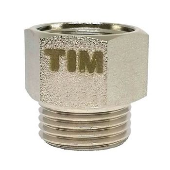 Клапан отсекающий 1/2" НР TIM BLS0102 (мин.1/5/250)