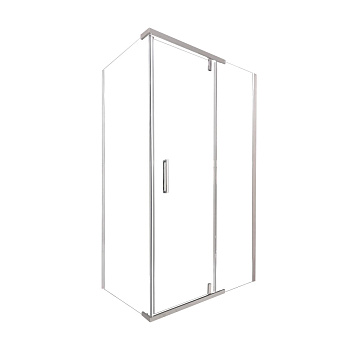 Душевой уголок OLIVE'S VIAR VR-128CS-SW-C (1200*800*1950мм) прямоугольный, прозрачное стекло 6мм, хром