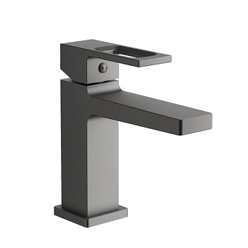 Смеситель для раковины BELZ B10658-3 оружейная сталь (10)