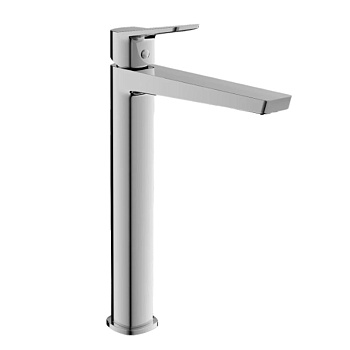 Смеситель для раковины BELZ B11715, высокий, хром (10)