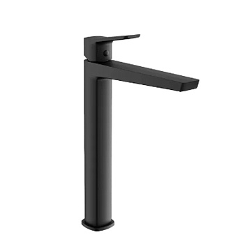 Смеситель для раковины BELZ B11715-7, высокий, черный (10)