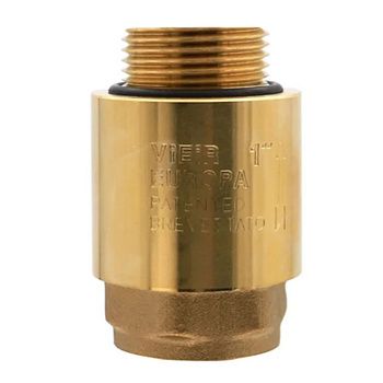 Обратный клапан 1/2" ВР/ВР металлический шток VIEIR ZH673-N никелированный (мин.25/200)