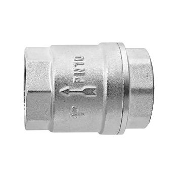 Обратный клапан 3/4" ВР/ВР металлический шток VIEIR ZH674-N никелированный (мин.16/128)