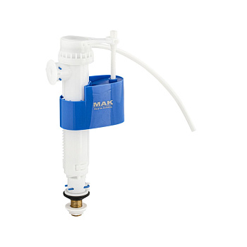 Клапан впускной универасальный MAK 10013-38 с нижним и боковым подключением, 3/8