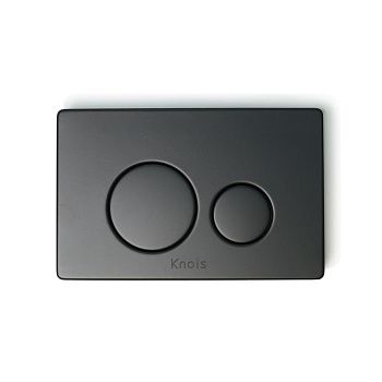 Кнопка механическая двойная Knois KN9900027 черная