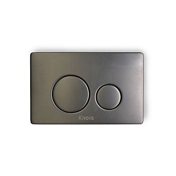 Кнопка механическая двойная Knois KN9900028 серая