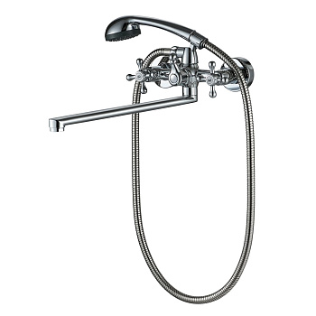 Смеситель для ванны OLIVE’S Anari AN19221 с длинным изливом (10)